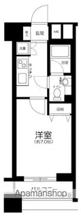 ファーストリアルタワー新宿【17階】の間取り