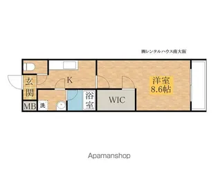 シャインコート【202号室】の間取り