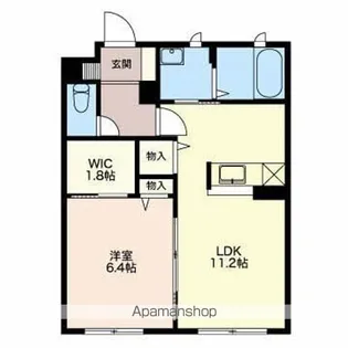 プリマベーラ【1階】の間取り