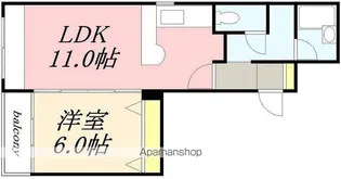 アプトヒルズ【101号室】の間取り