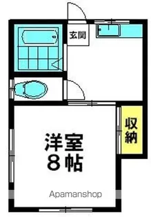 コーポさくら台Ⅲ【1階】の間取り