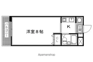 Nフラット【207号室】の間取り