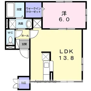 メヌエット【1階】の間取り