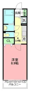シエルグランTOKAI【2階】の間取り