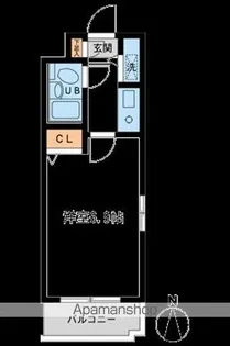 東京都世田谷区上北沢4丁目【マンション】の間取り
