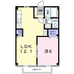 メゾンKI【1階】の間取り
