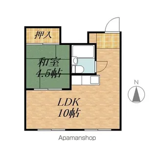ノースパレス1・12【6階】の間取り