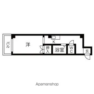 天満小塚ビル【301号室】の間取り