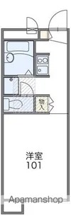 レオパレス優優【105号室】の間取り
