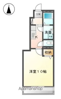 エンジェルハイム・パイン【1階】の間取り