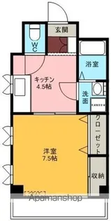 コーポマリン【3階】の間取り