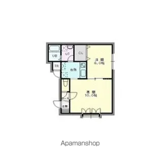 アビタ191【202号室】の間取り