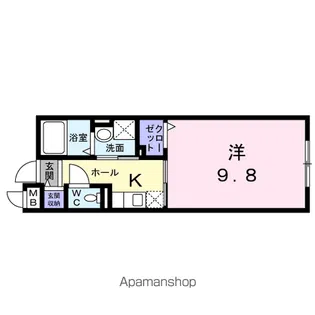 フェアリーヒルズ ヒビキ【3階】の間取り