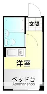 ウエストインパート10(東十条)【1階】の間取り