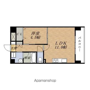 プレメント TOYONAKA【4階】の間取り