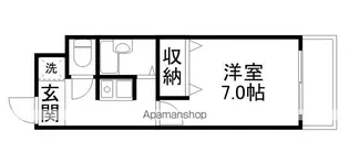 1Kの間取り画像