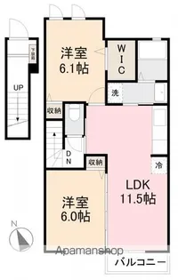 ブリッサ【2階】の間取り