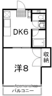 エスペールⅠ【309号室号室】の間取り