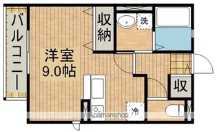 1Rの間取り画像