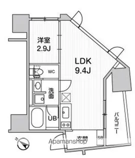 NIDO SUGAMO【6階】の間取り