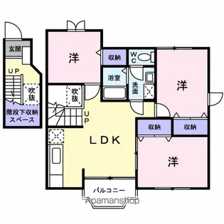 グラン.ビレッジΒ【2階】の間取り