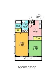 メゾンヨシバ【201号室】の間取り