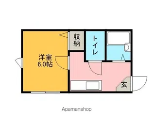 ルミナス21【206号室】の間取り