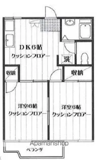 アゼリアコートN【2階】の間取り