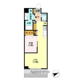 クレアガーデン【3階】の間取り