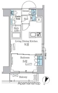 パークアクシス大塚サウスレジデンス【6階】の間取り