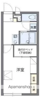 レオパレスTAKESHIRO【1階】の間取り