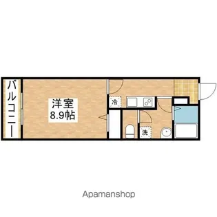 レジデンス御器所スクエア (旧グランカーサ御器所)【2階】の間取り