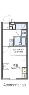 レオパレスみえ【103号室】の間取り