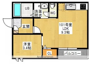 GRANDTIC水沢(仮青崎2)【1階】の間取り