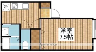 プレステージ悠【2階】の間取り