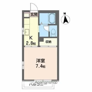 アピア【2階】の間取り