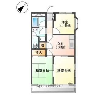 エスポワール【2階】の間取り