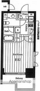 チェスターコート御茶ノ水【2階】の間取り