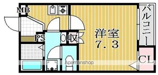 沢ノ町駅前88マンション【3階】の間取り
