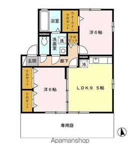 セルバ B【1階】の間取り