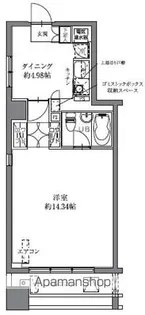 HF八丁堀レジデンスⅡ【8階】の間取り