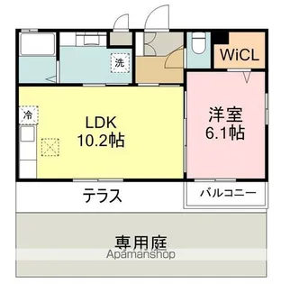 ツリータウン【2階】の間取り