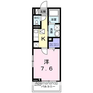 ラディア C【1階】の間取り