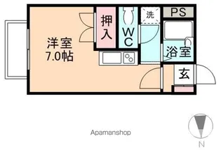 ハイグラン本郷新【215号室】の間取り