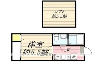 ベアーレ井尻【1階】の間取り