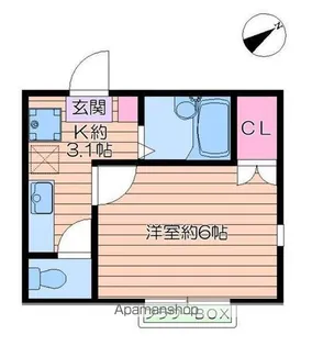 LE SOLEIL【1階】の間取り