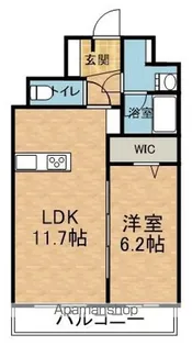 セントラル大町【7階】の間取り