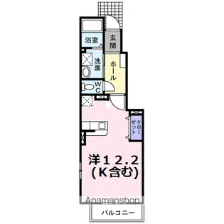リヴィエールA【1階】の間取り