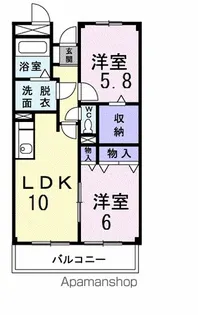 コンフォールコートK【4階】の間取り