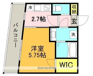 サヴォイ ザ・フォース フォー【6階】の間取り